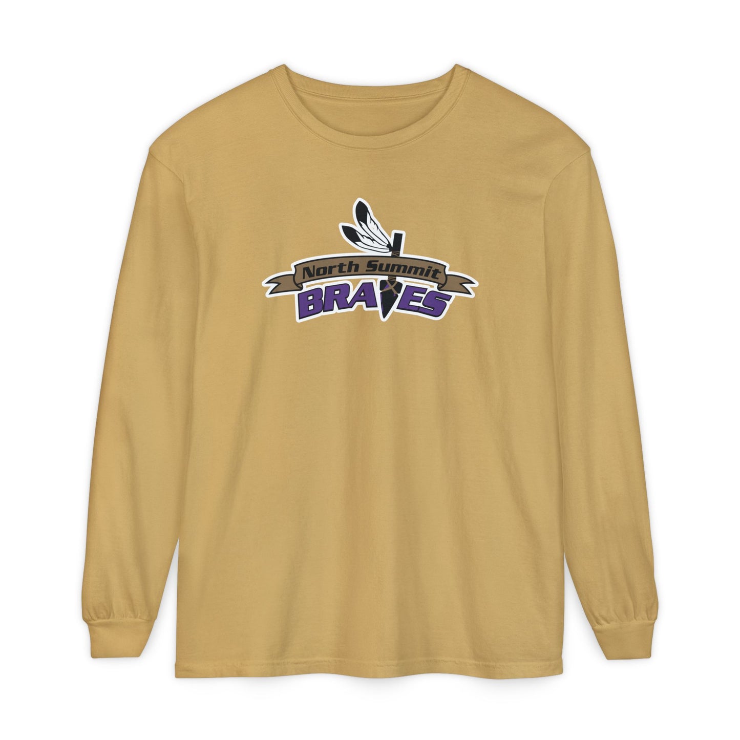 Garment-Dyed Long Sleeve Tee
