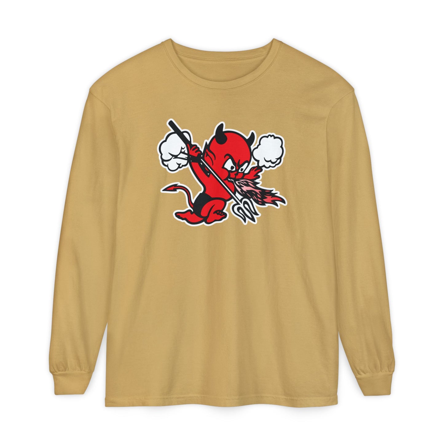 Garment-Dyed Long Sleeve Tee