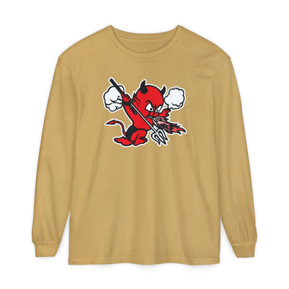 Garment-Dyed Long Sleeve Tee