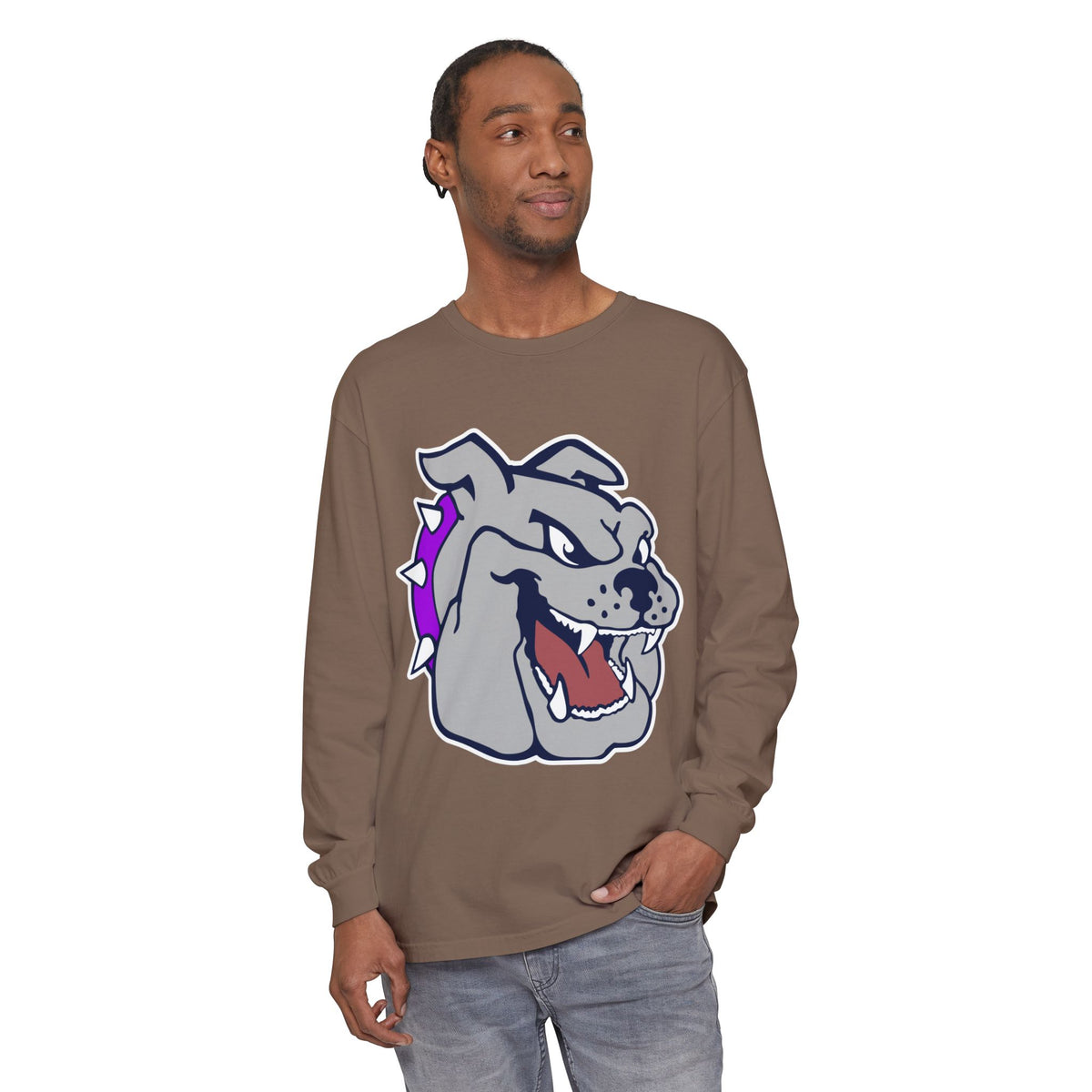 Garment-Dyed Long Sleeve Tee