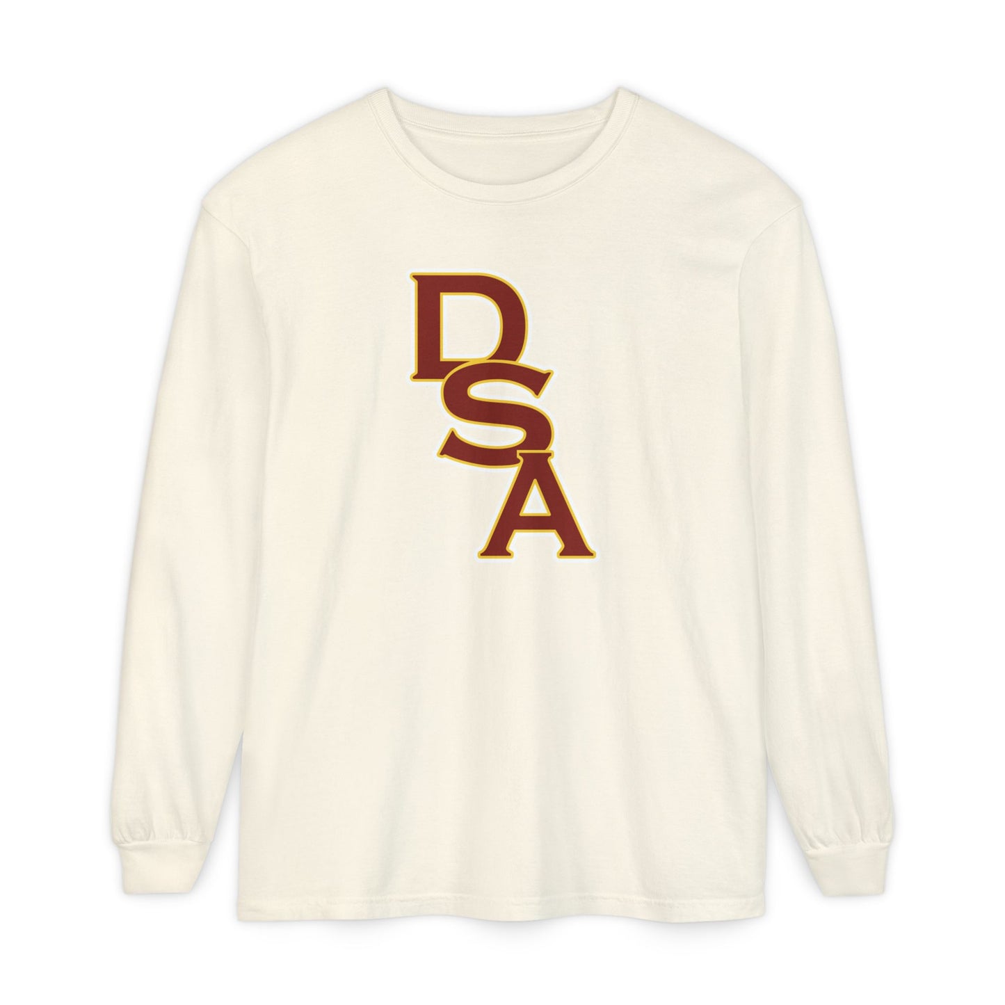 Garment-Dyed Long Sleeve Tee