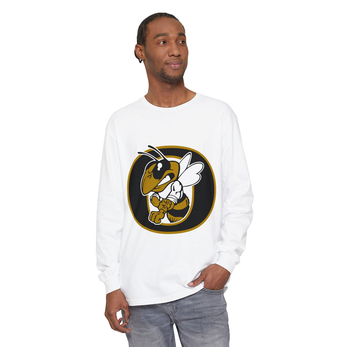 Garment-Dyed Long Sleeve Tee