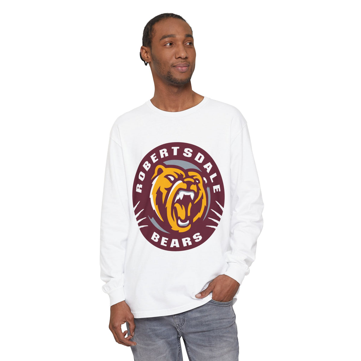 Garment-Dyed Long Sleeve Tee