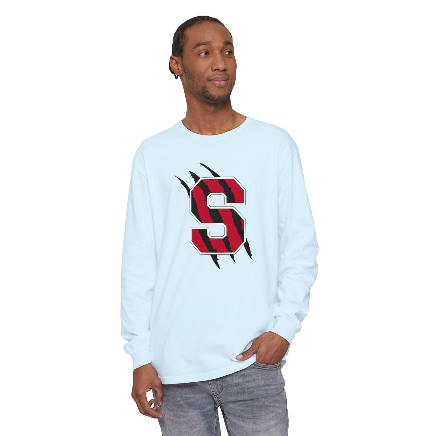 Garment-Dyed Long Sleeve Tee