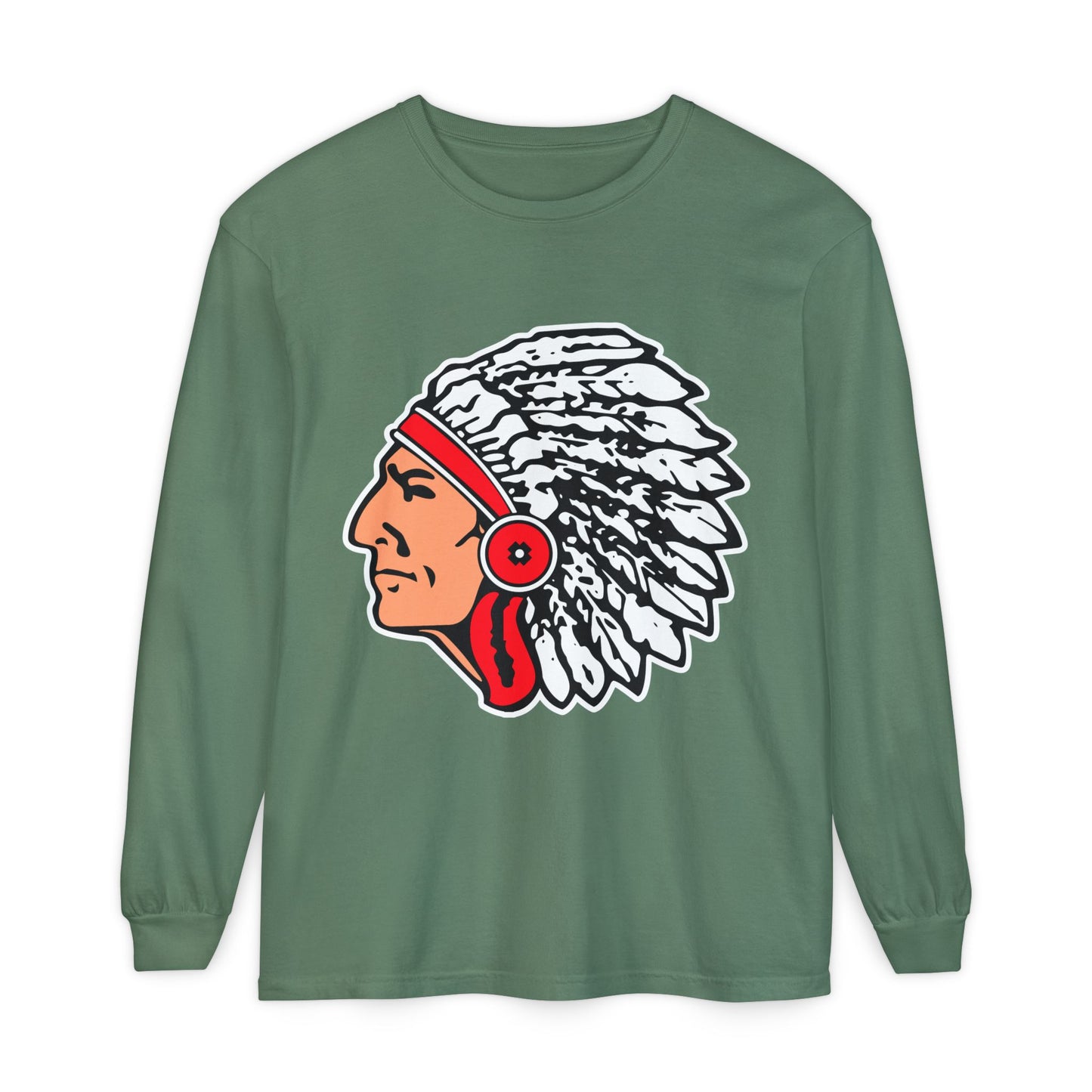Garment-Dyed Long Sleeve Tee