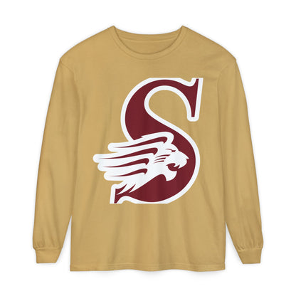 Garment-Dyed Long Sleeve Tee