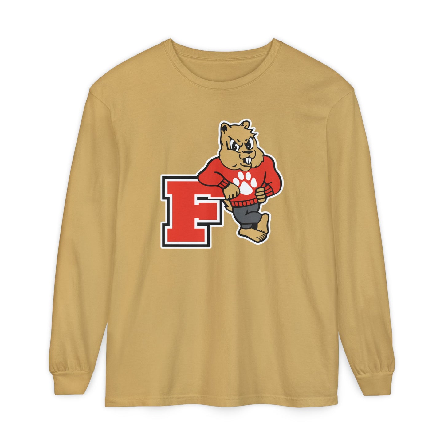 Garment-Dyed Long Sleeve Tee