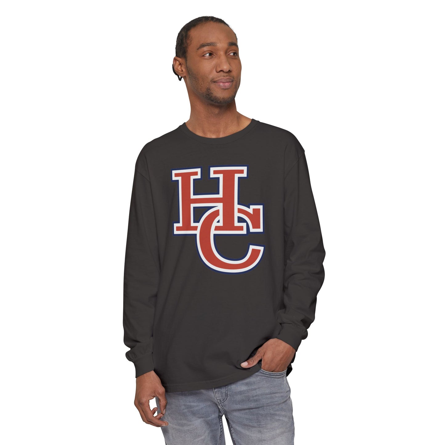 Garment-Dyed Long Sleeve Tee