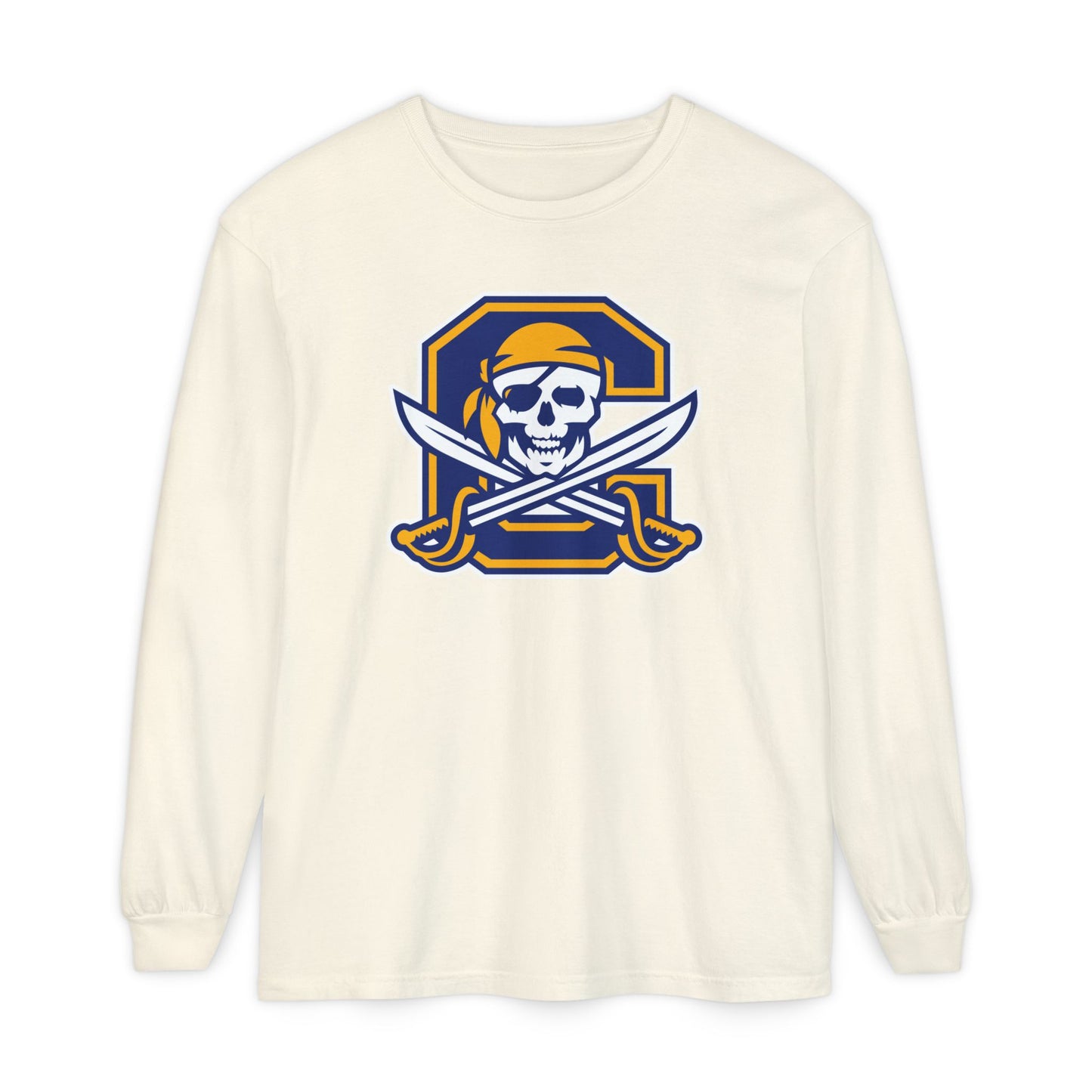 Garment-Dyed Long Sleeve Tee