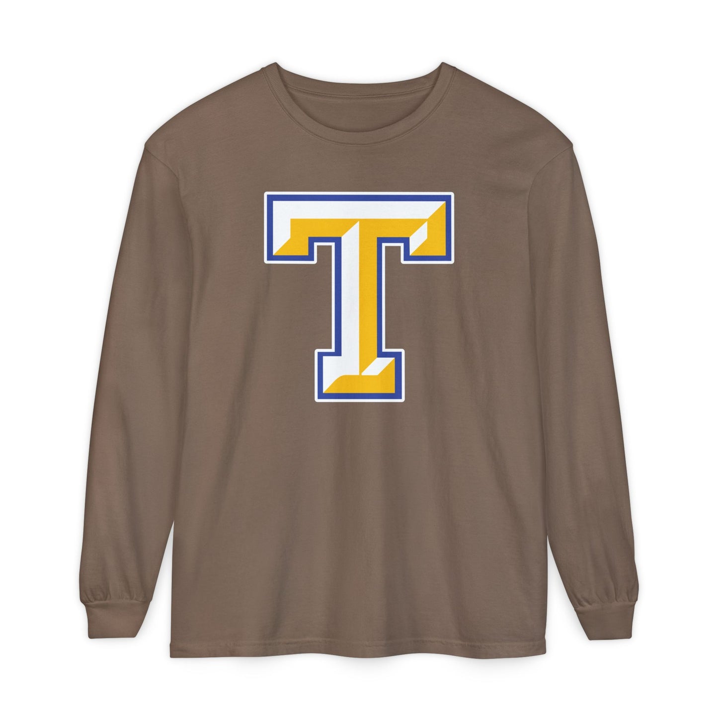 Garment-Dyed Long Sleeve Tee