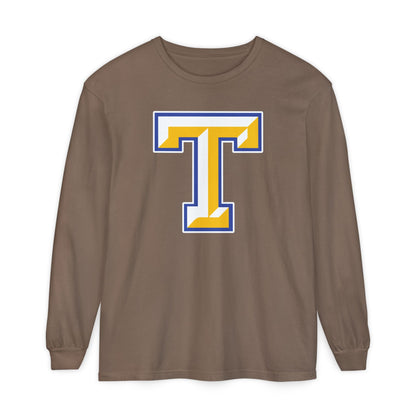 Garment-Dyed Long Sleeve Tee