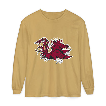 Garment-Dyed Long Sleeve Tee