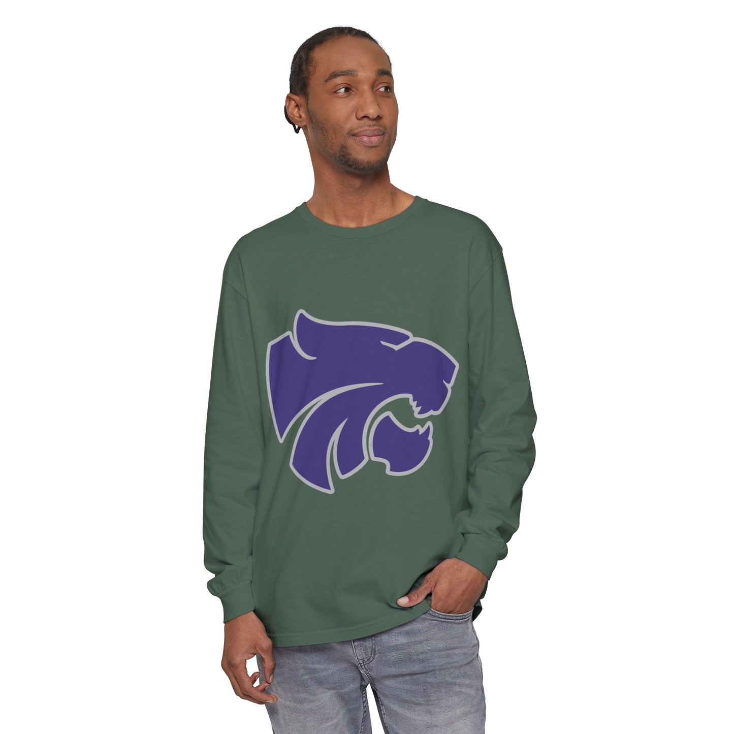 Garment-Dyed Long Sleeve Tee