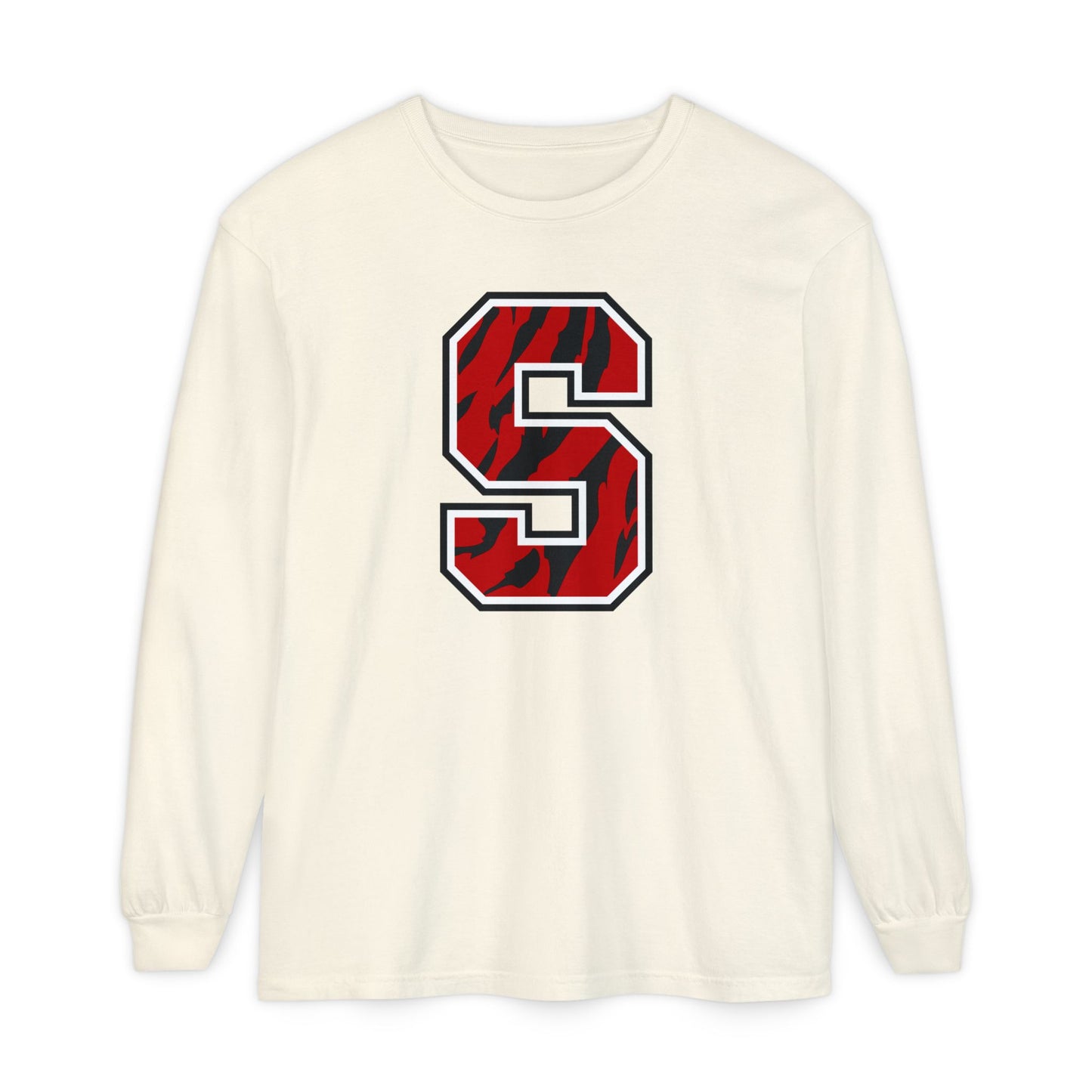 Garment-Dyed Long Sleeve Tee