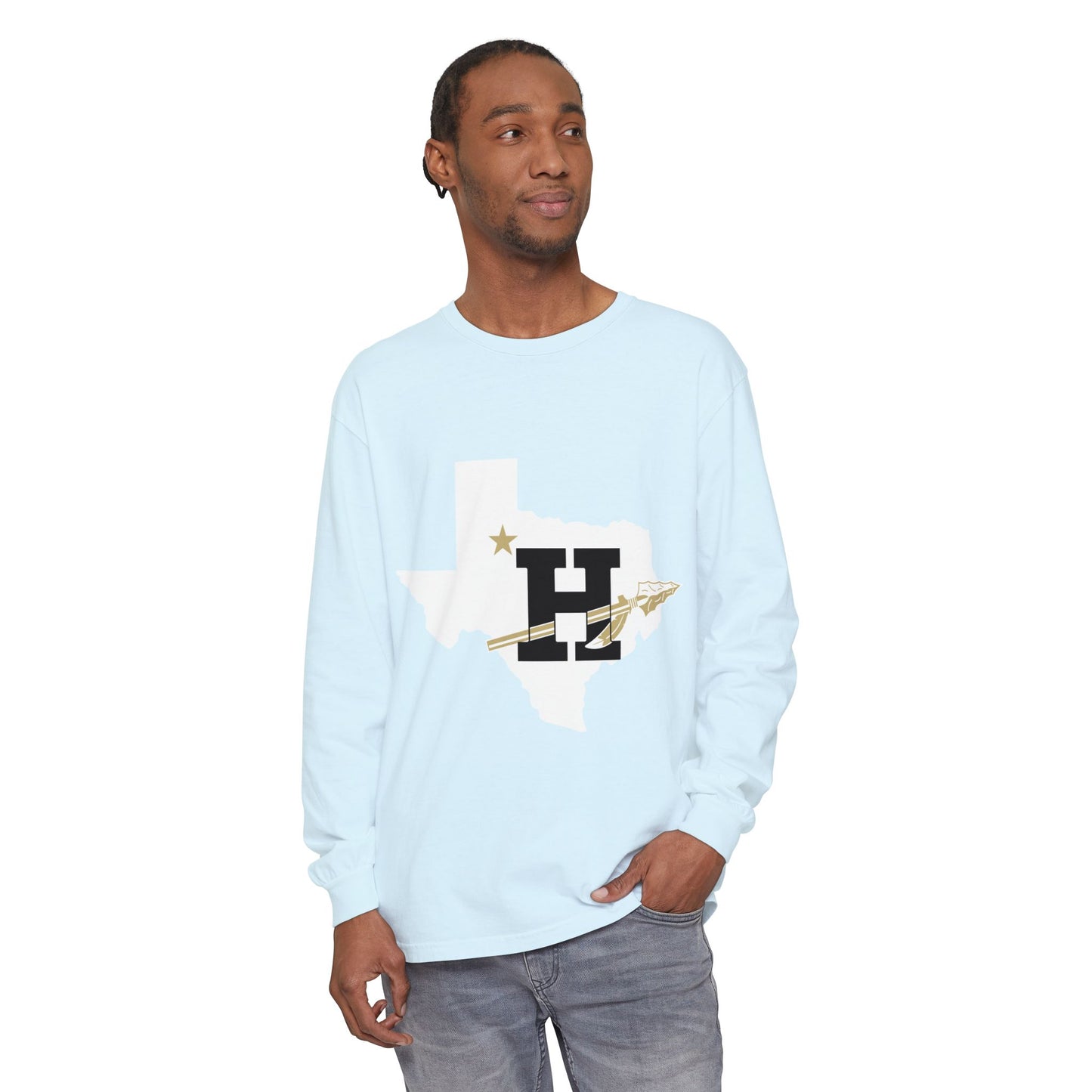 Garment-Dyed Long Sleeve Tee