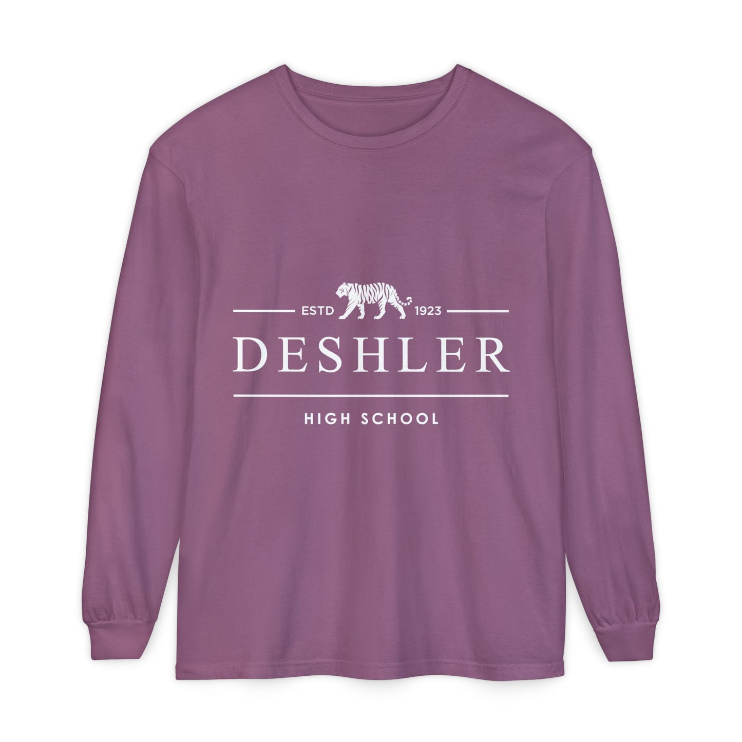 Garment-Dyed Long Sleeve Tee