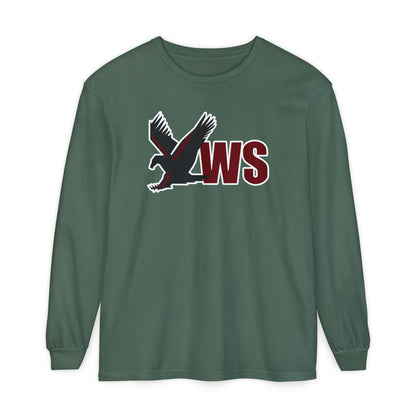 Garment-Dyed Long Sleeve Tee