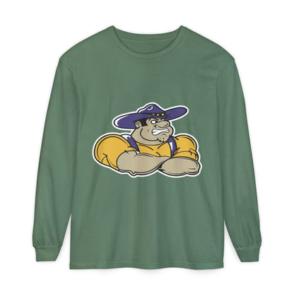 Garment-Dyed Long Sleeve Tee