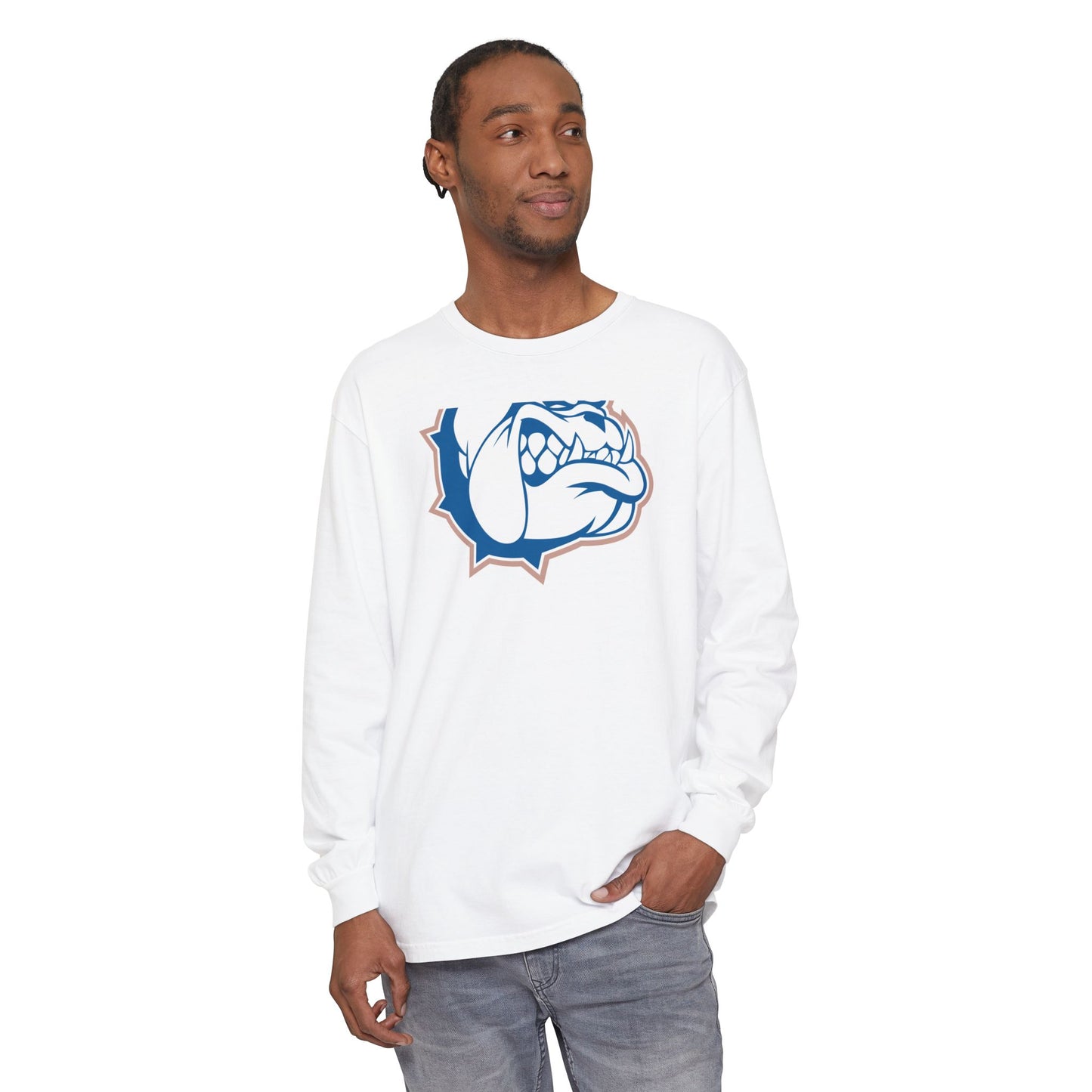 Garment-Dyed Long Sleeve Tee