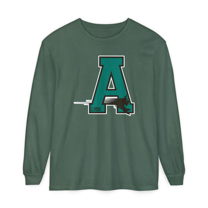 Garment-Dyed Long Sleeve Tee