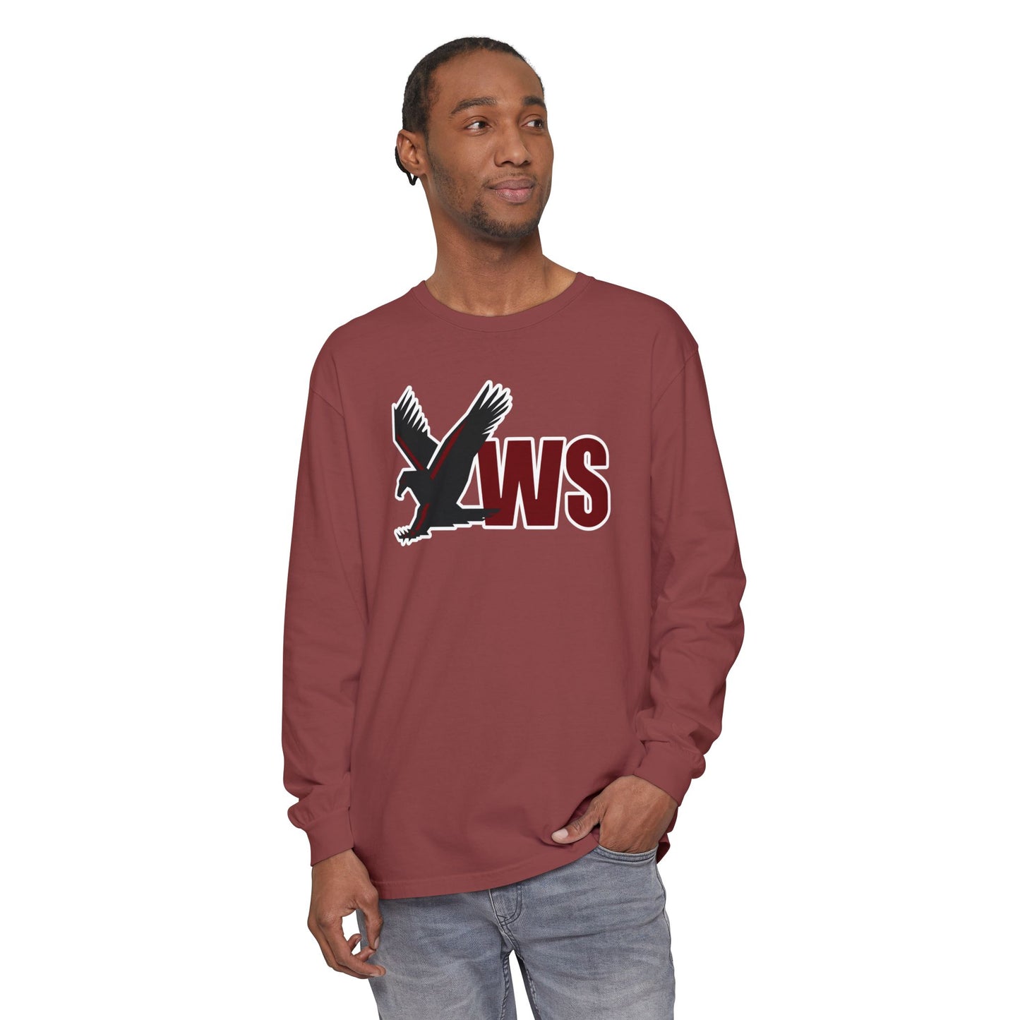 Garment-Dyed Long Sleeve Tee
