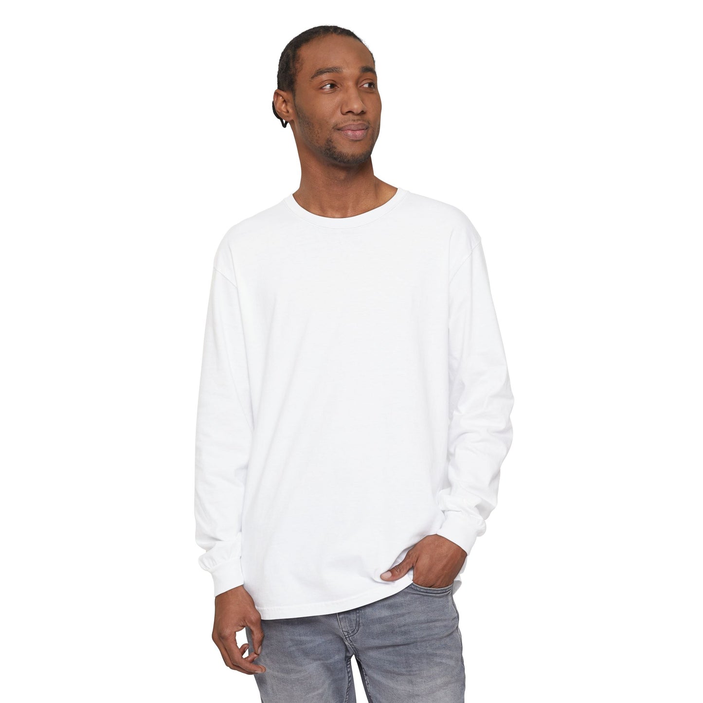 Garment-Dyed Long Sleeve Tee