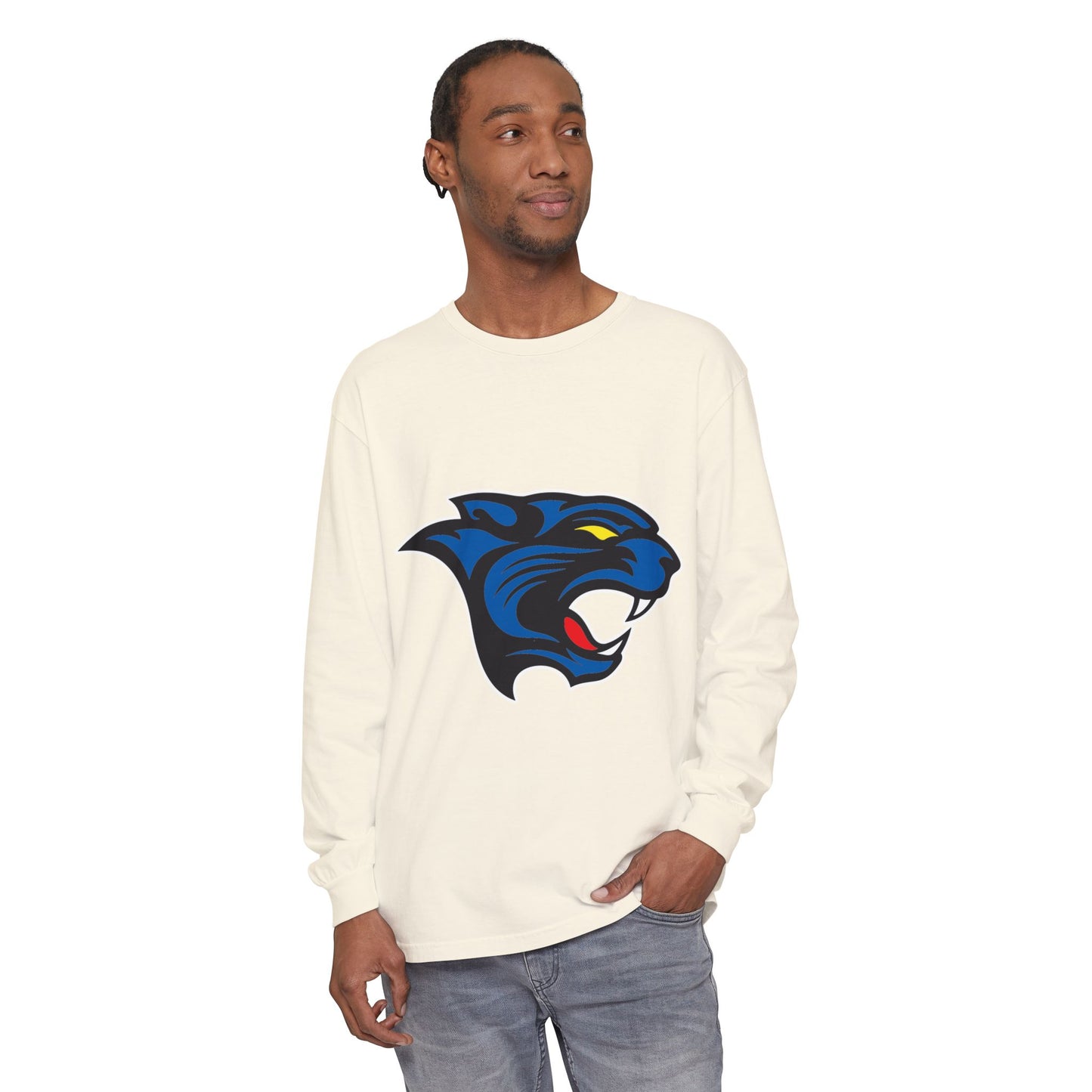 Garment-Dyed Long Sleeve Tee