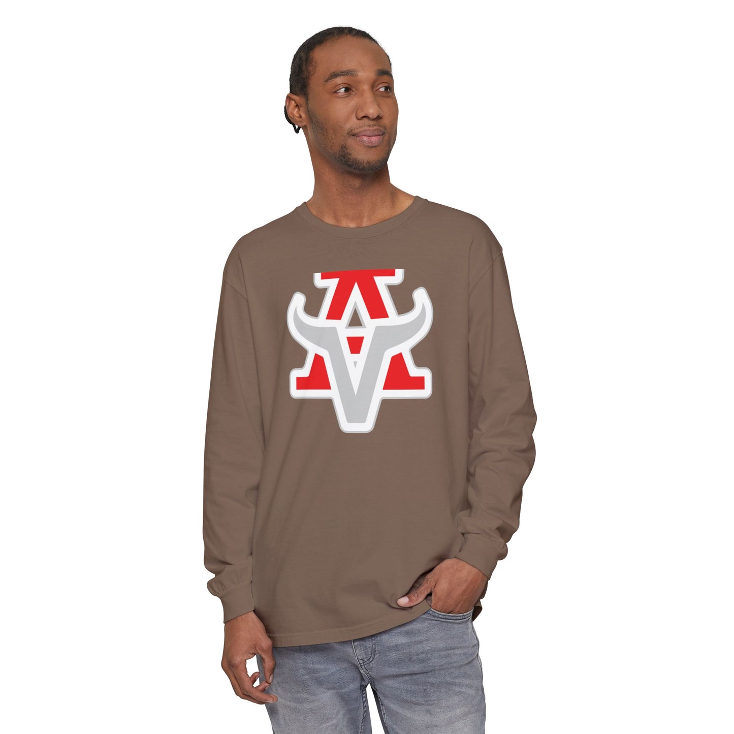 Garment-Dyed Long Sleeve Tee