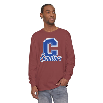 Garment-Dyed Long Sleeve Tee
