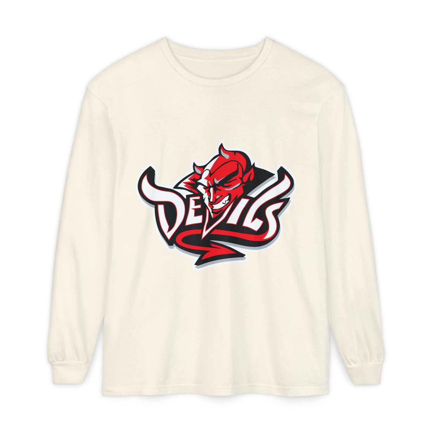 Garment-Dyed Long Sleeve Tee