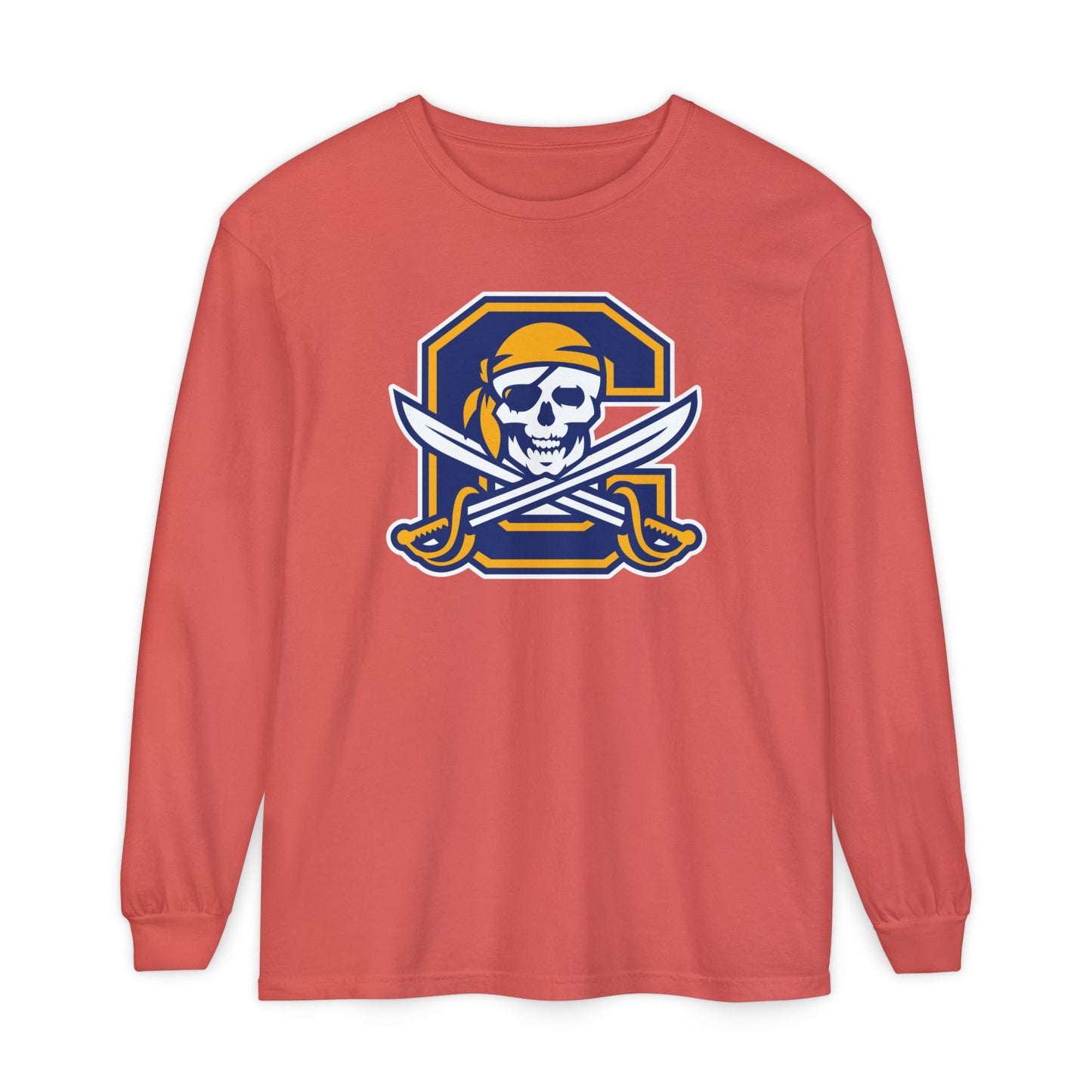 Garment-Dyed Long Sleeve Tee