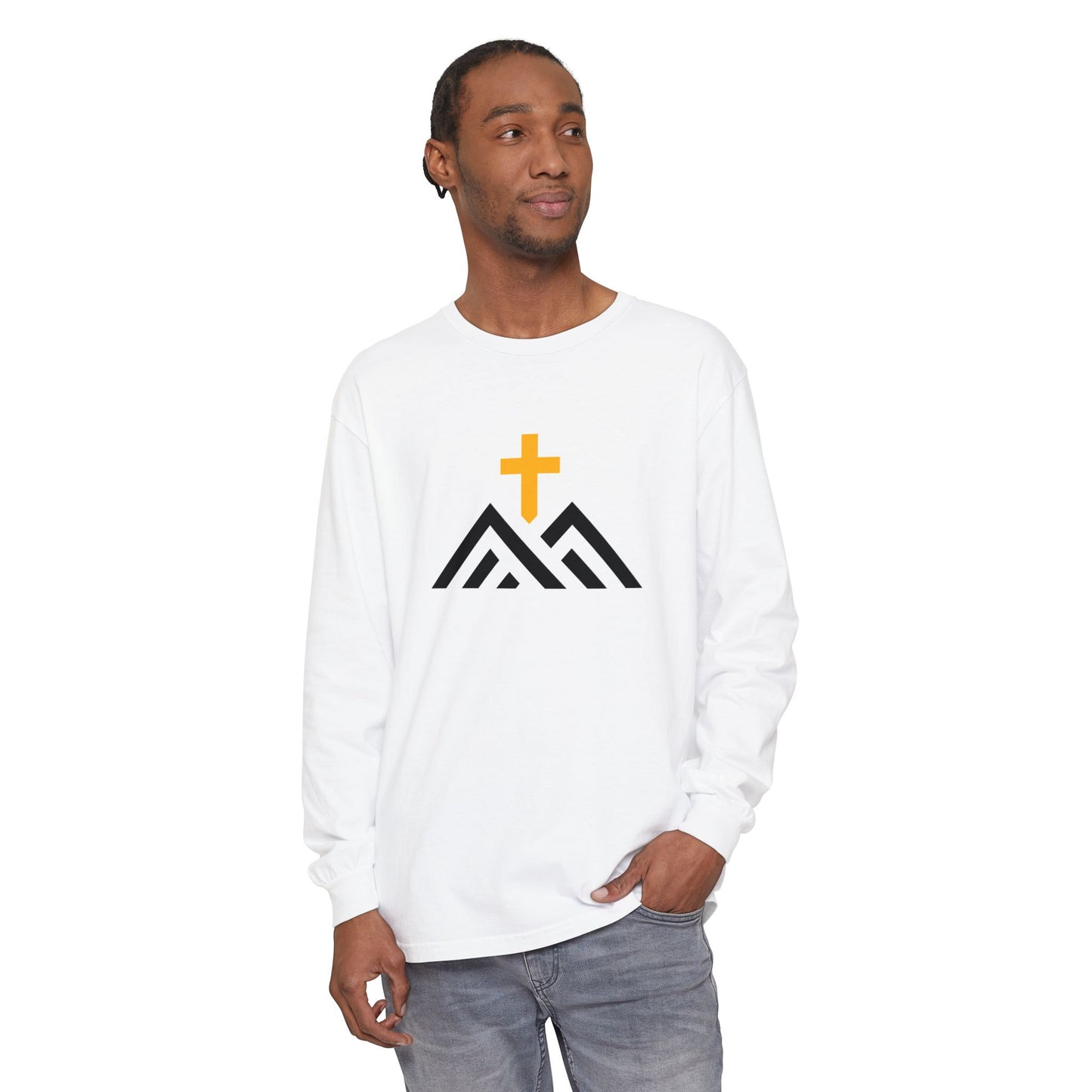 Garment-Dyed Long Sleeve Tee