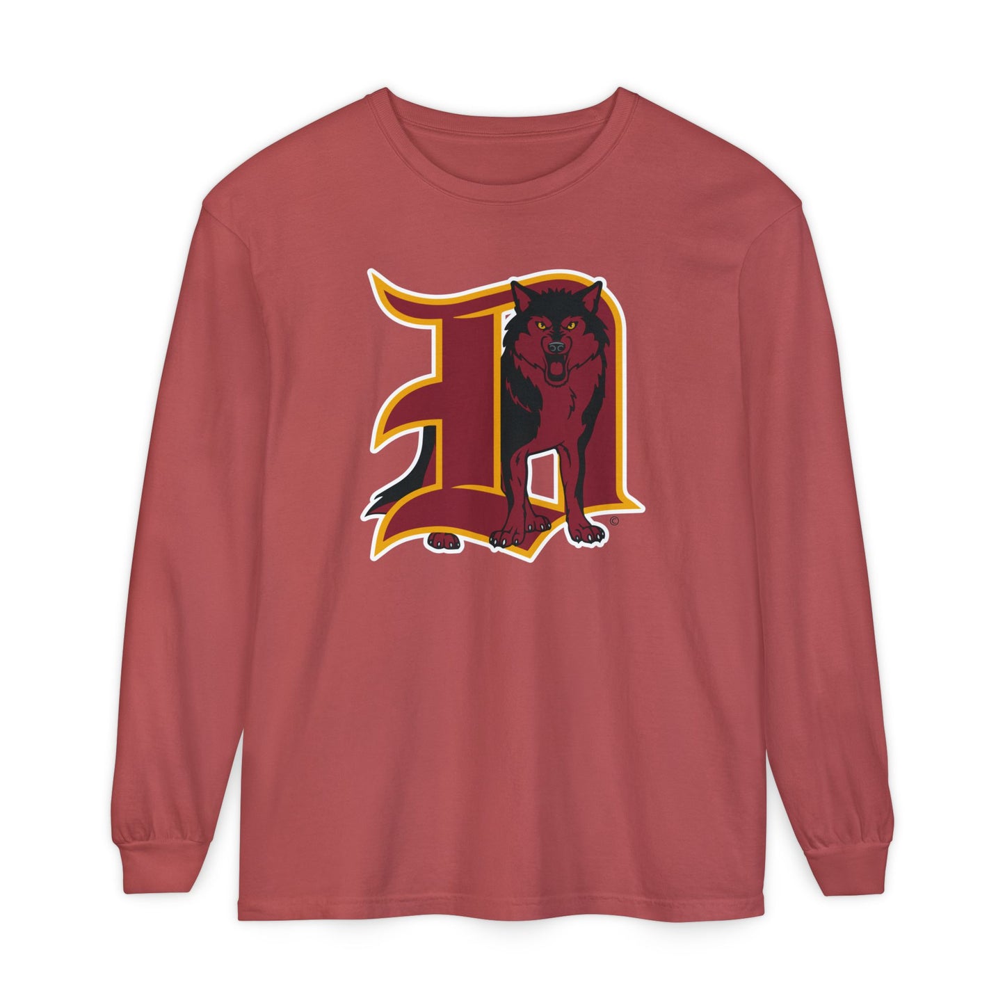 Garment-Dyed Long Sleeve Tee