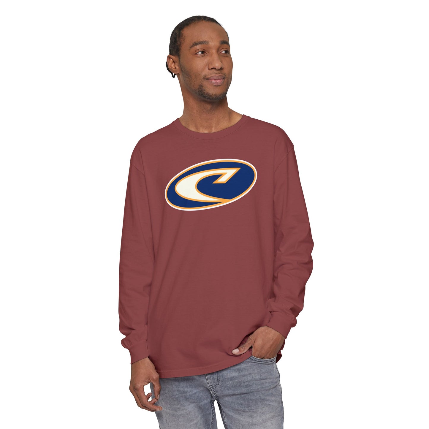 Garment-Dyed Long Sleeve Tee