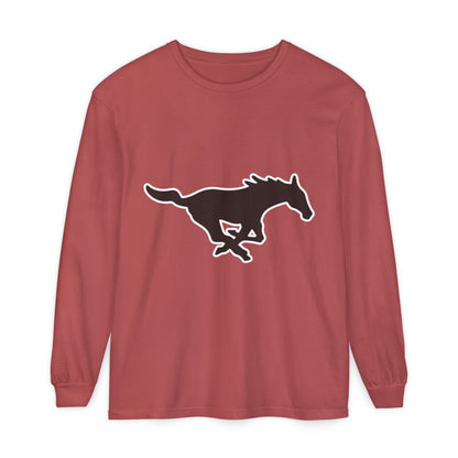 Garment-Dyed Long Sleeve Tee