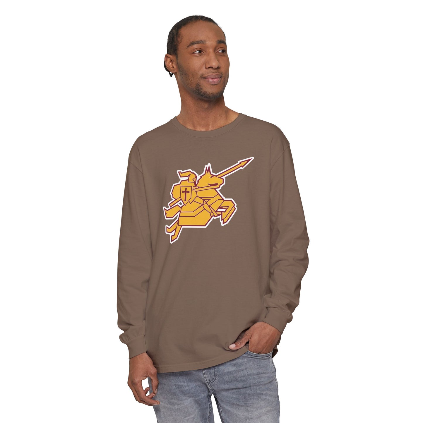 Garment-Dyed Long Sleeve Tee