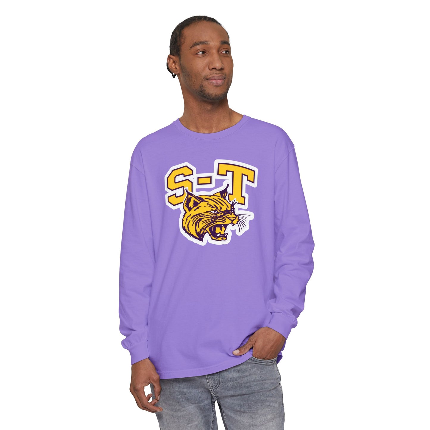 Garment-Dyed Long Sleeve Tee