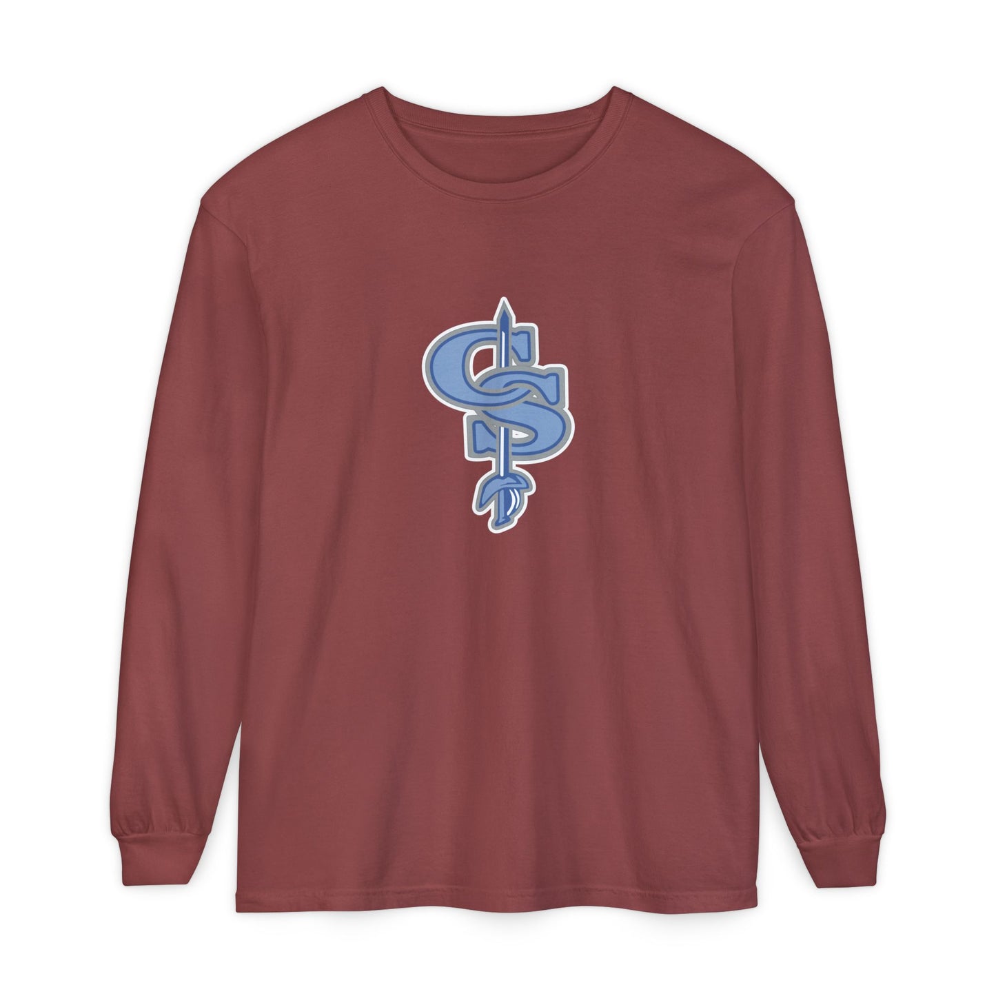 Garment-Dyed Long Sleeve Tee