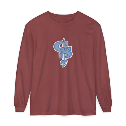 Garment-Dyed Long Sleeve Tee