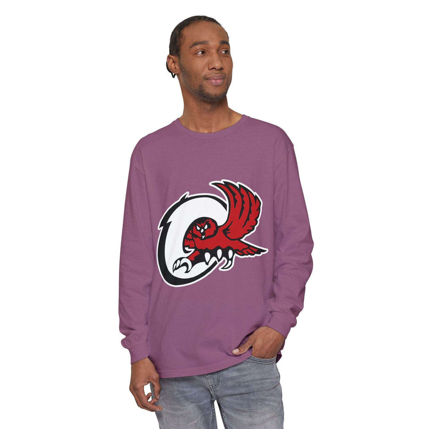 Garment-Dyed Long Sleeve Tee