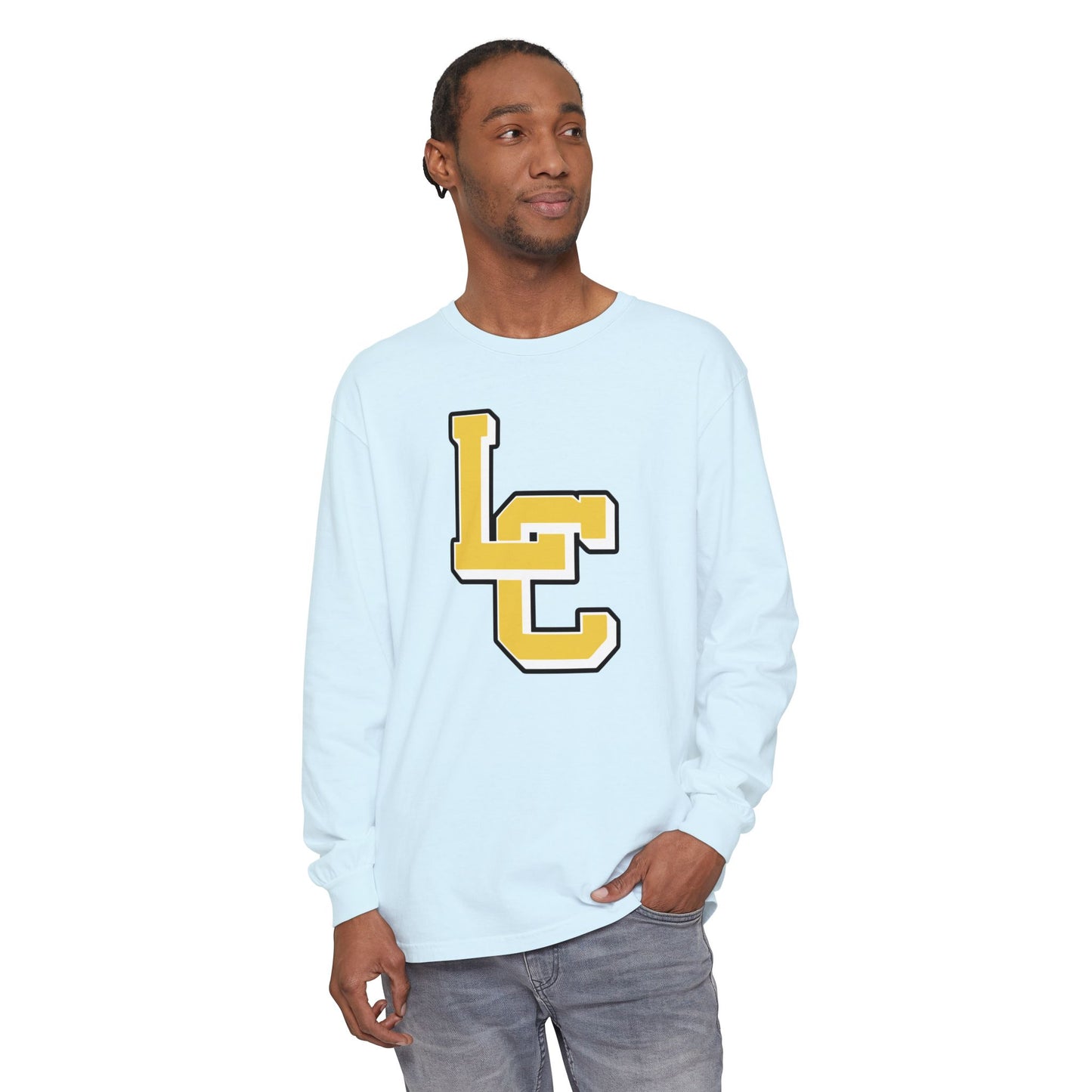 Garment-Dyed Long Sleeve Tee