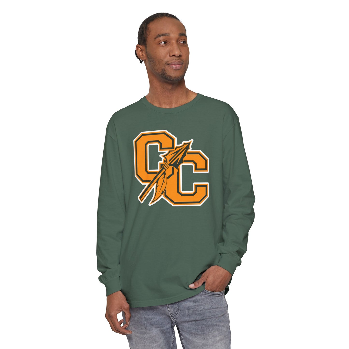 Garment-Dyed Long Sleeve Tee