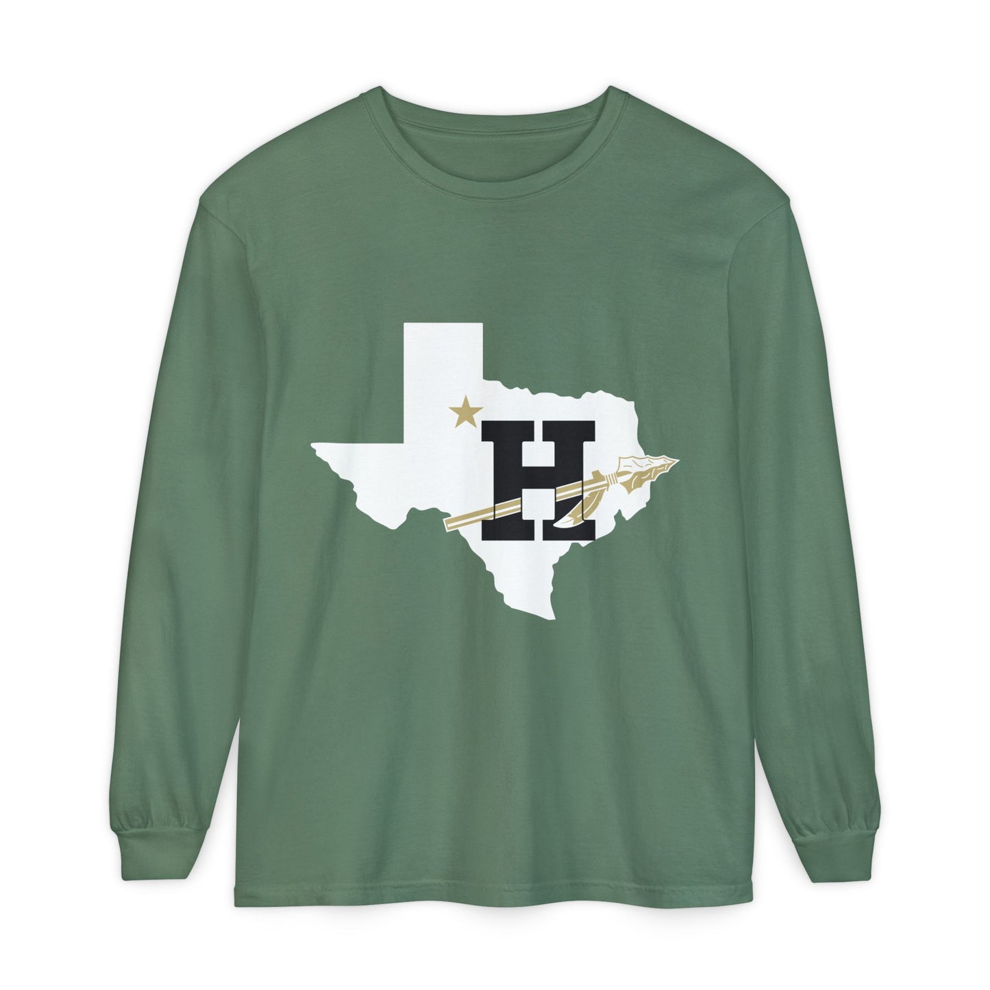 Garment-Dyed Long Sleeve Tee