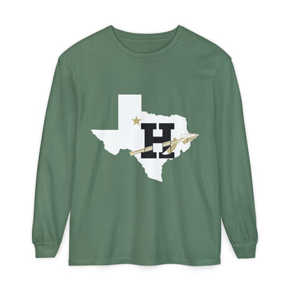 Garment-Dyed Long Sleeve Tee
