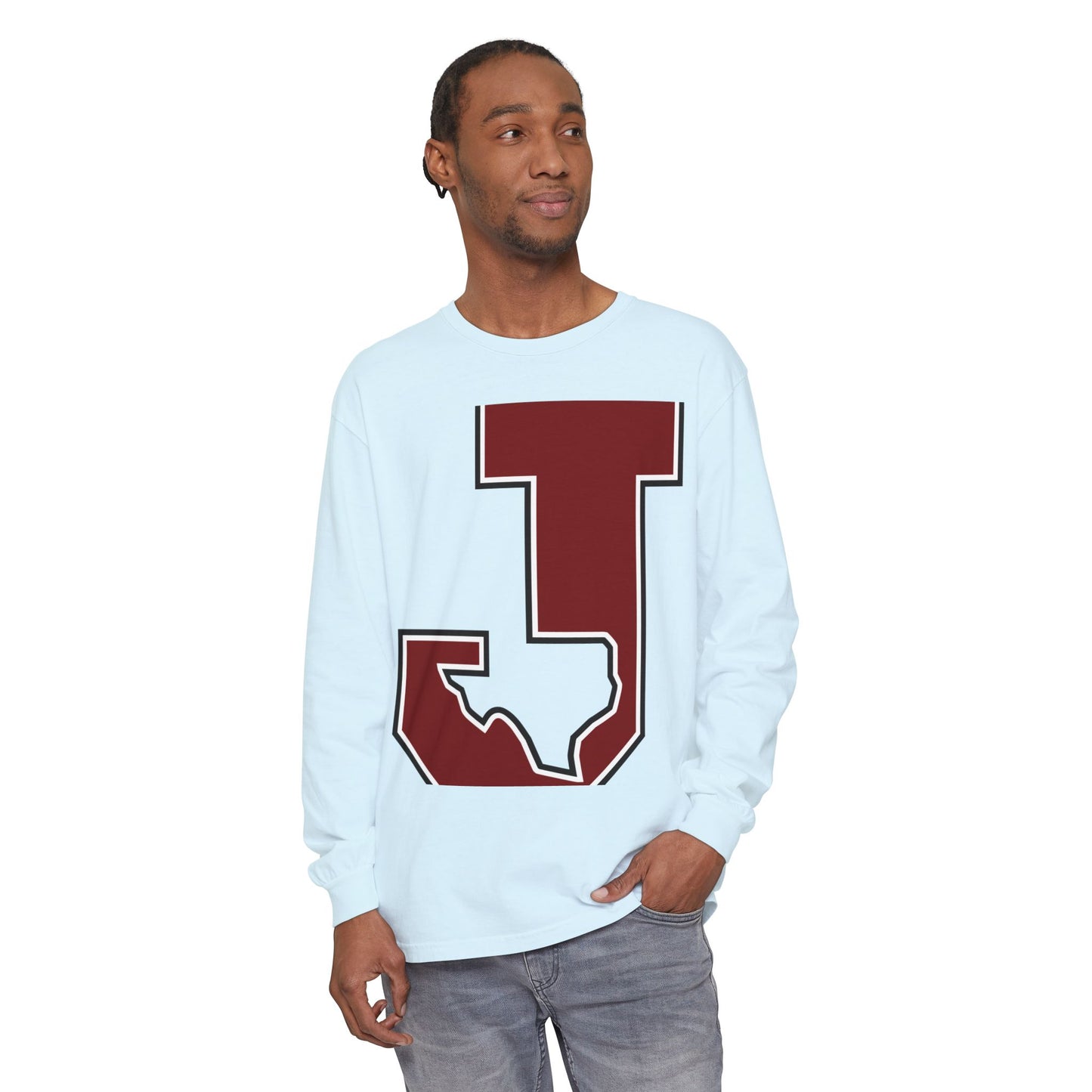 Garment-Dyed Long Sleeve Tee