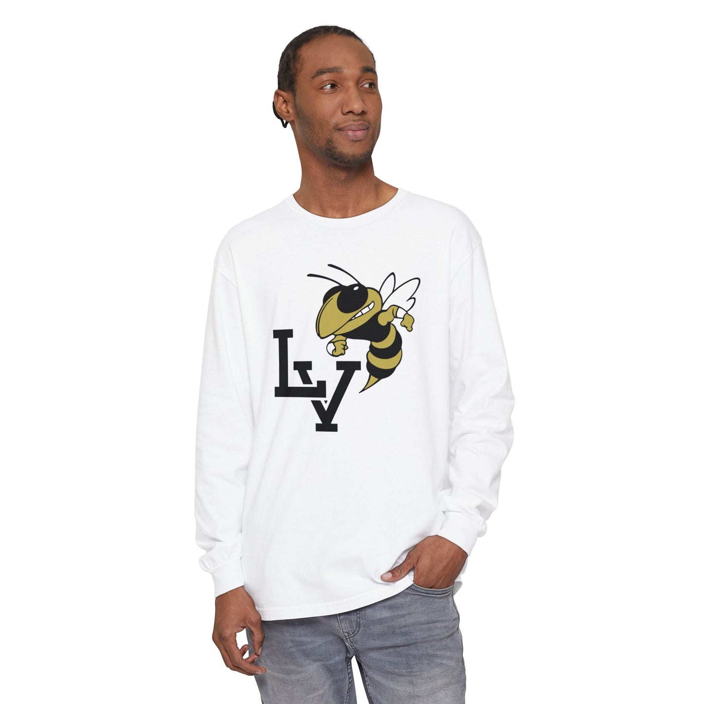 Garment-Dyed Long Sleeve Tee