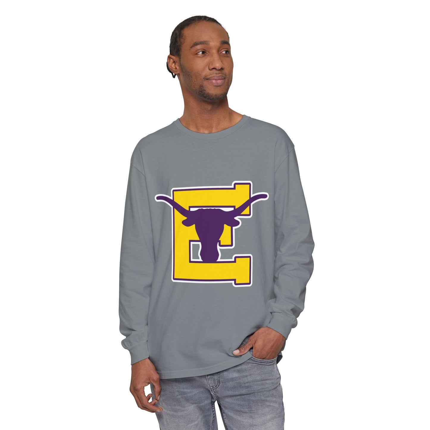 Garment-Dyed Long Sleeve Tee