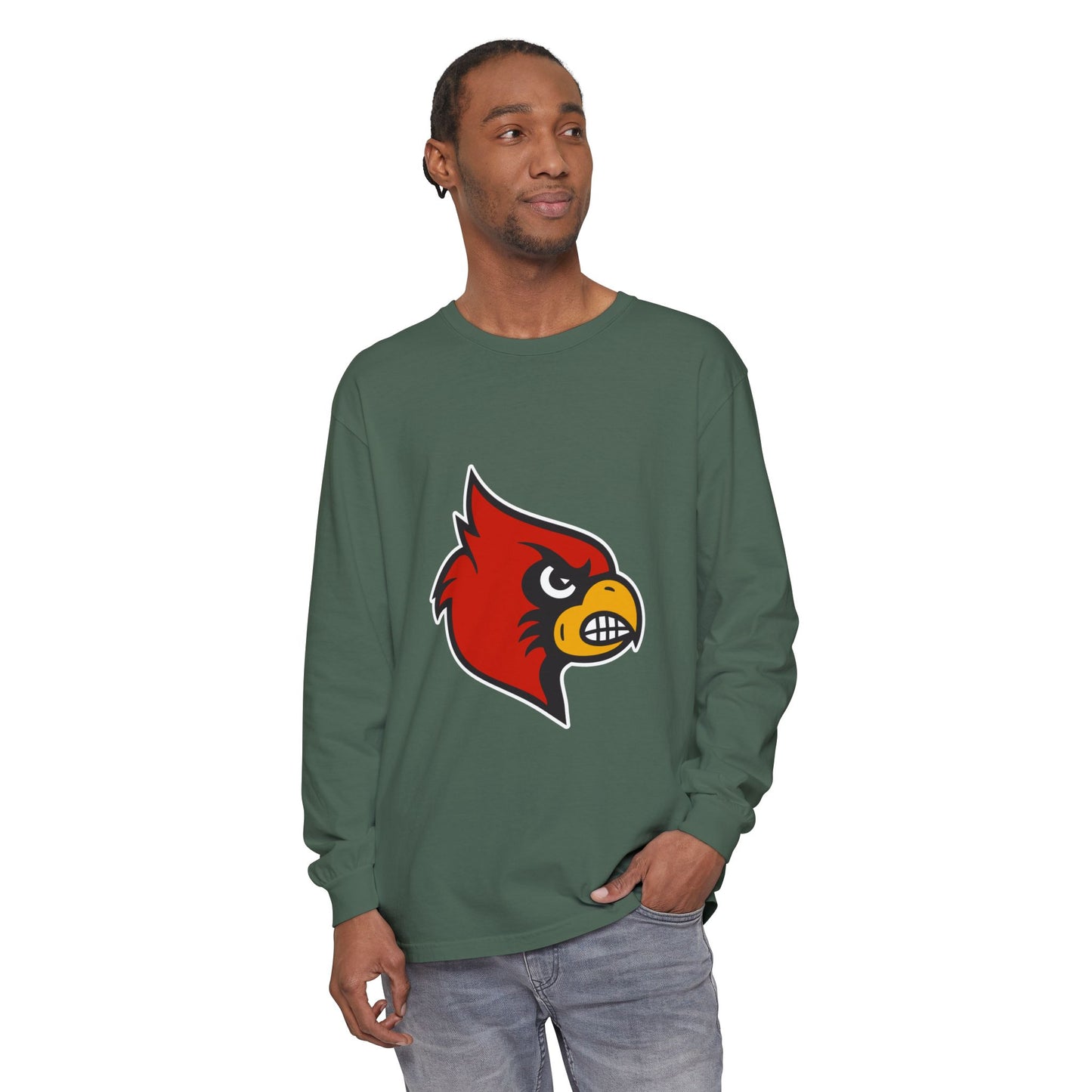 Garment-Dyed Long Sleeve Tee