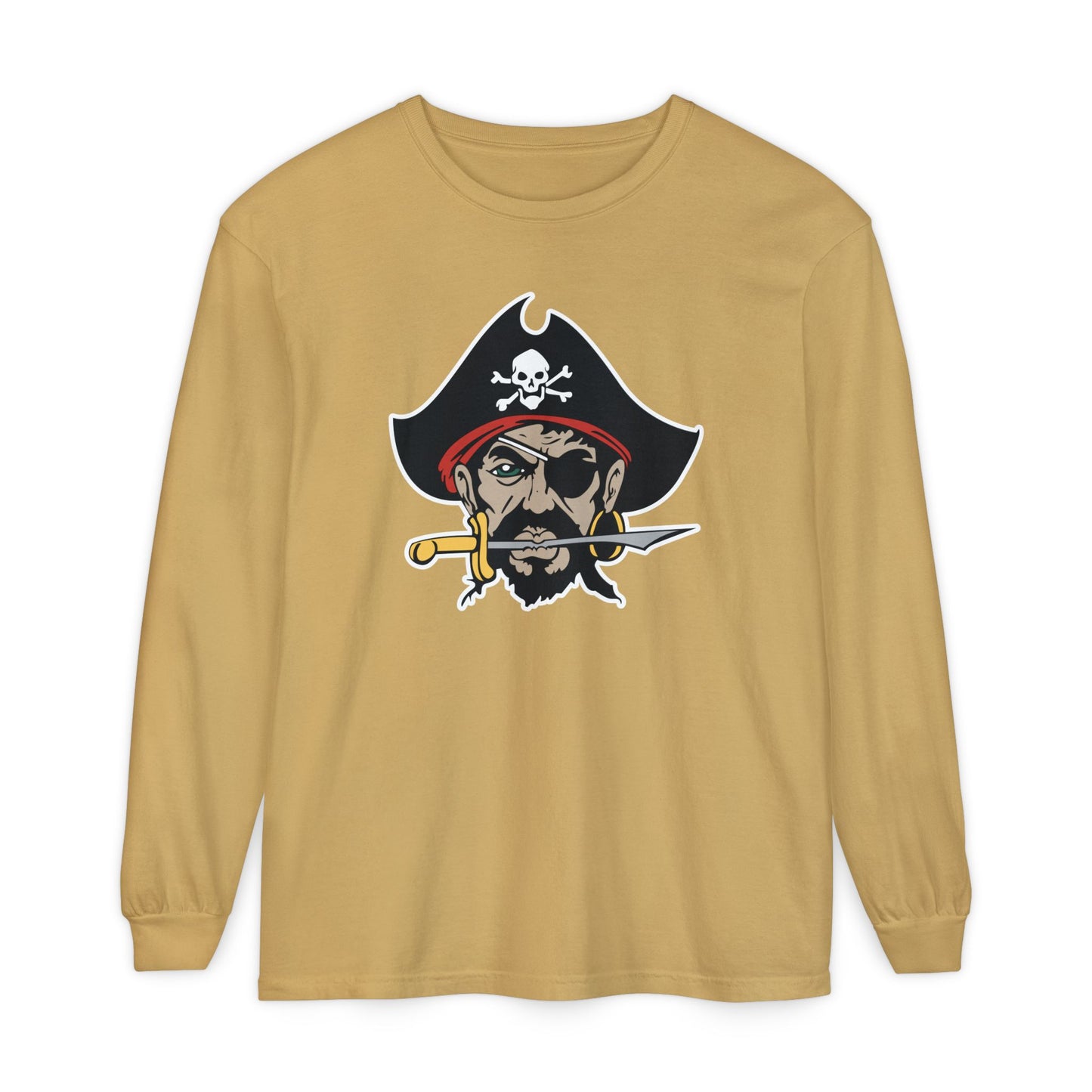Garment-Dyed Long Sleeve Tee
