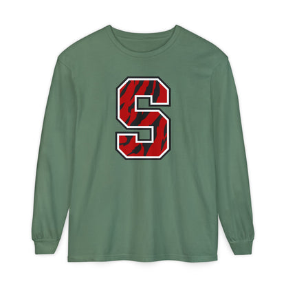 Garment-Dyed Long Sleeve Tee